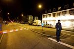 Frygten for at der var blevet skudt fik i går politiet til at afspærre en del af Valby Langgade. 