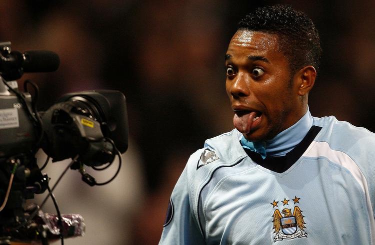 Robinho afviser, at han har taget stoffer. Arkivfoto. 