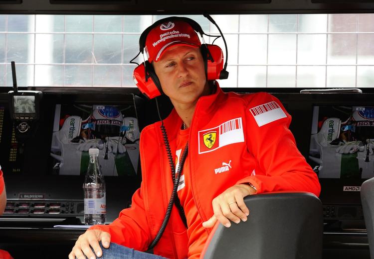 Michael Schumacher. Arkivfoto. 