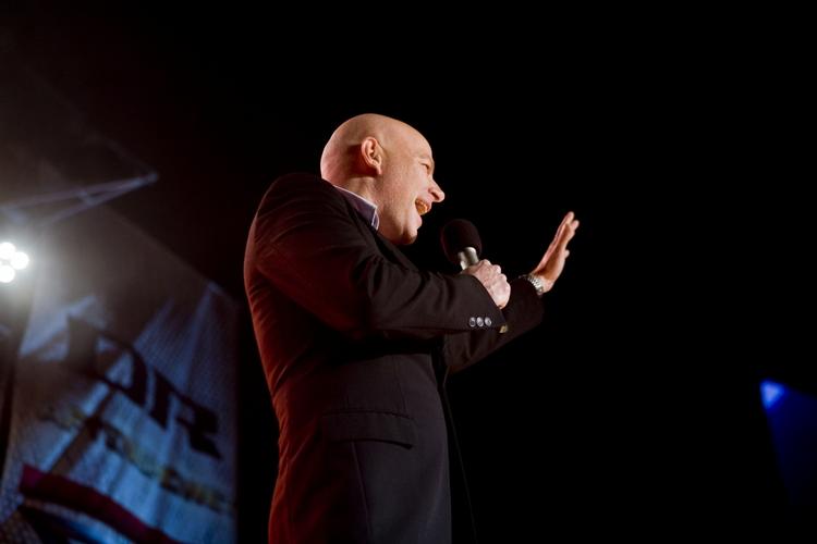 Thomas Blachman takker af som X Factor-dommer i morgen. Arkivfoto. 