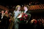 Helle Thorning-Schmidt og Frank Jensen, den aften hun vandt kampvalget om at blive formand i Socialdemokratiet  i 2005. 