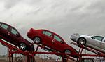 General Motors-biler bliver kørt fra fabrikken i Lordstown i Ohio i februar. 