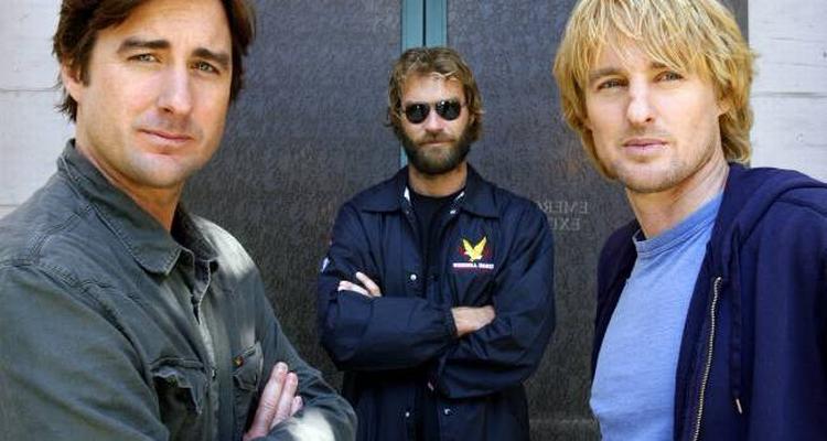 Brødrene Wilson er alle tre aktive skuespillere. Owen (th.) er sammen med lillebror Luke (tv.) med i skuespillergruppen The Frat Pack - som også tæller Ben Stiller - mens  storebror Andrew (i midten) også er producer og instruktør. PR-foto 