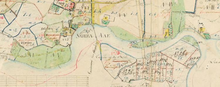 De ældste af de kort, som miljøministeren har valgt skulle lægges ud på nettet til fri afbenyttelse, stammer fra slutningen 1700-tallet. 