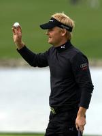 Der var god grund til at smile for Søren Kjeldsen, der uden selv at registrere det lavede syv birdies i træk, da han satte banerekord i Sevilla. 