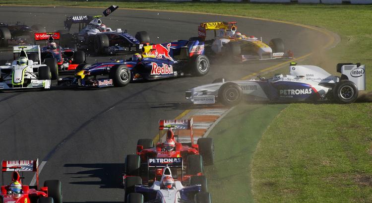 Der var drama hele løbet igennem, da sæsonens første Formel 1-løb blev kørt i Australien. 