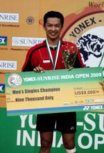 Taufik Hidayat vandt Indian Open, og han ser nu frem mod VM, der spilles i samme hal som Indian Open. 