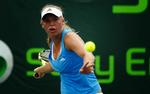 Wozniacki klarede sin schweiziske modstander i to sæt. 