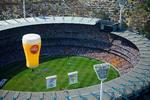 De største Aussie rules-kampe på den ovale bane samler over 100.000 tilskuere. Arkivfoto. 
