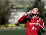 Thomas Kahlenberg har skiftet karrieren i fransk fodbold ud med det tyske mesterhold Wolfsburg. Arkivfoto. 