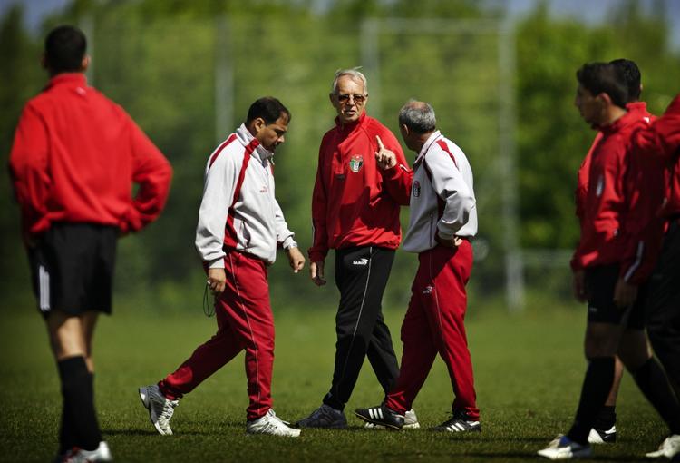 63-årige Jan B. Poulsen har tidligere været landstræenr i Singapore og U21-landstræner i Jordan. I den sidste funktion havde han jordanerne på træningslejr i Danmark i 2007. Arkivfoto. 
