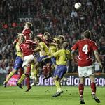 Der har ikke været udsolgt til en kamp i Parken siden den famøse svenskerkamp i sommeren 2007. En dansk tilskuer gik til angreb på dommeren og Danmark blev efterfølgende taberdømt og kampen slettet fra statistikkerne. Arkivfoto. 