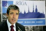 Denmark's Prime Minister Anders Fogh Rasmussen, here in an archive photo from a NATO summit in Riga. 