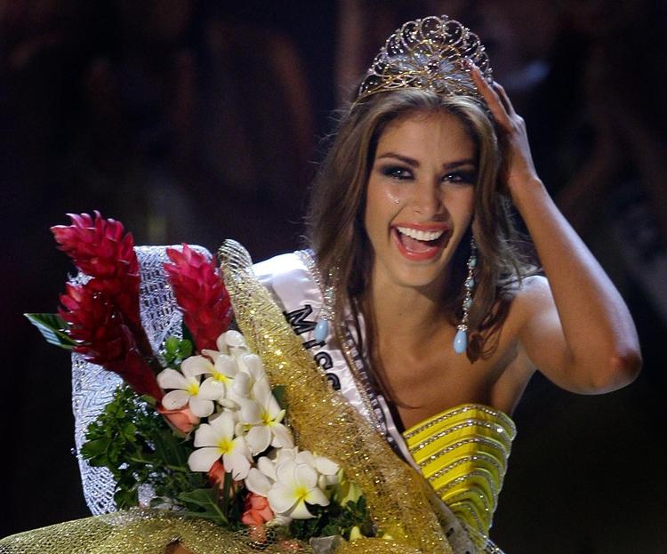 Dayana Mendoza - Miss Universe - er ellevild med Guantanamo-basen (arkivfoto). 