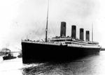 Titanic stævner ud fra Southampton 10. april, 1912. Arkivfoto. 