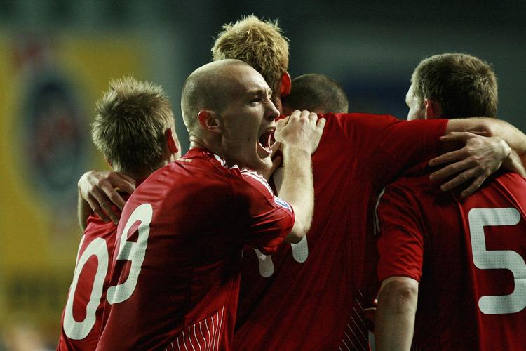 Thomas Kahlenberg gik fra at være bænkevarmer mod Malta til en plads i startopstillingen mod Albanien. 
