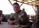 Sikringsmand Søren Tønning Pedersen, der er dansk soldat i Afghanistan, håber, at Anders Fogh Rasmussen som Nato-chef vil arbejde for at sende flere tropper til landet. 