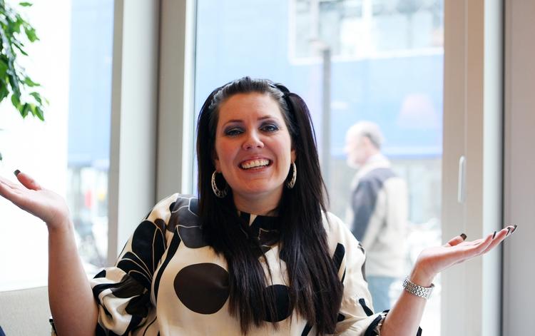 Linda Andrews er tidens hotteste sangerinde efter sin sejr i X Factor. Arkivfoto. 
