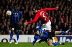 Dimitar Berbatov er ude i to uger for Manchester United med en ankelskade. Arkivfoto. 