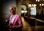 Karen Jespersen - fotograferet kort efter hun trådte tilbage som minister. 