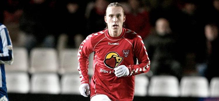 Brian Nielsens mål på straffespark satte vejlenserne i gang. Arkivfoto. 