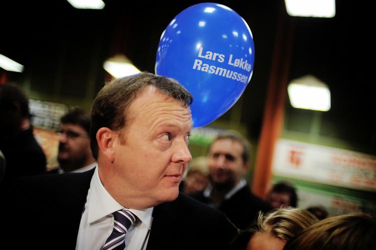 Den nye statsminister, Lars Løkke Rasmussen. 