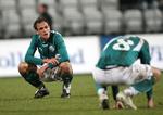 Mikkel Rask og Suni Olsen kender turen ud af Superligaen fra sidste sæson i Viborg, men bundholdene kan se frem til en ekstra livline, hvis klubberne får deres vilje. Akrivfoto. 