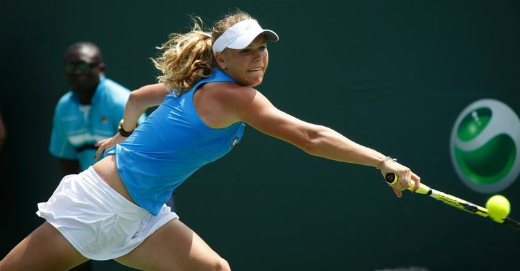 Caroline Wozniacki har først og fremmest den fortstående grussæson i tankerne forud for ugens WTA-turnering i Florida. Arkivfoto. 