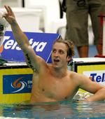 I marts satte Nick D'Arcy australsk rekord i 200 meter butterfly, men forbundet vil ikke have en voldsdømt svømmer med til VM. Arkivfoto. 