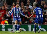 Porto-jubel efter scoringen til 1-0. 