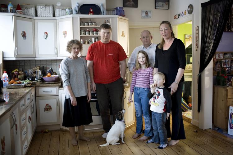 15.000 danske børn bor i storfamilier med både forældr eog bedsteforældre. 