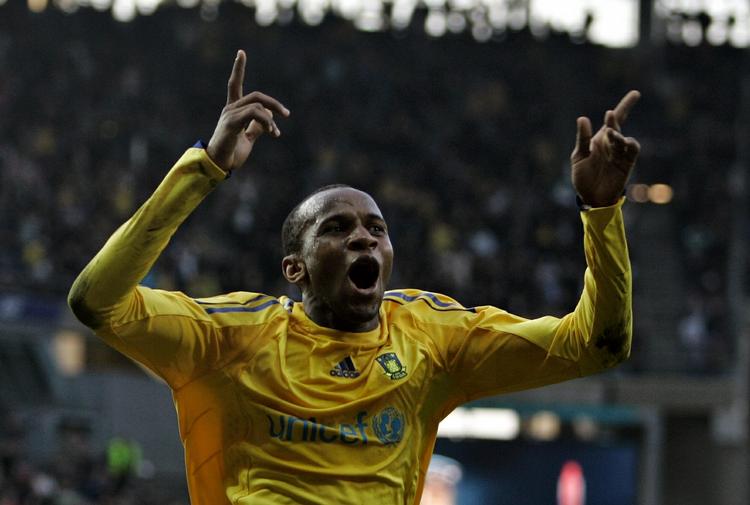 Ousman Jallow var dagens bedste i Brøndby. 