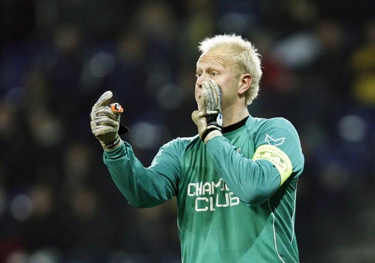 En fæl fejl af Jimmy Nielsen satte FC Midtjylland i gang, mener målmanden selv. Arkivfoto. 