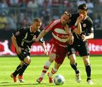 Franck Ribery førte an, da Bayern tog revanche for en uges forsmædelige nederlag. 