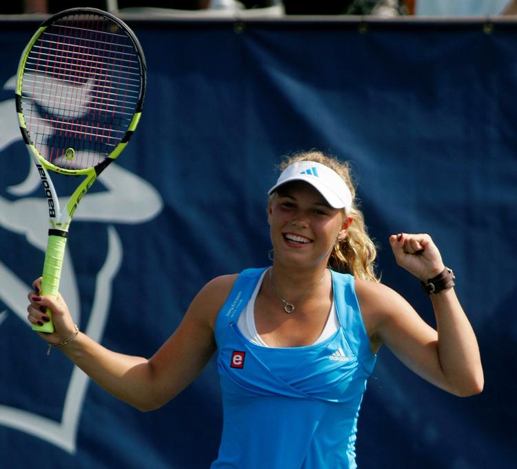 Wozniacki åbnede grussæsonen med en sejr. 