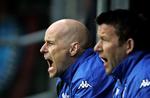 Ståle Solbakken er tilfreds med sit holds offensive indstilling mod Vejle. 