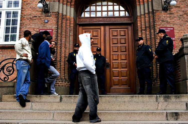 Byretterne kan ikke følge med længere, og der er kommet lange ventetider. Her er det byretten i Odense. Arkivfoto 