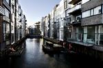 Kanal i Sluseholmen i København, hvor beboerne skal have havnebusser. Arkivfoto 