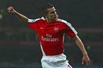 Robin van Persie og Arsenal er videre til semifinalen i Champions League, hvor Manchester United venter. 