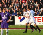 FCK's Nickals Jensen bragte sit hold foran 1-0 og indledte københavnernes storsejr. 