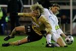 Pavel Nedved (tv) indstiller en lang karriere, når Juventus til maj slutter sæsonen. Arkivfoto. 