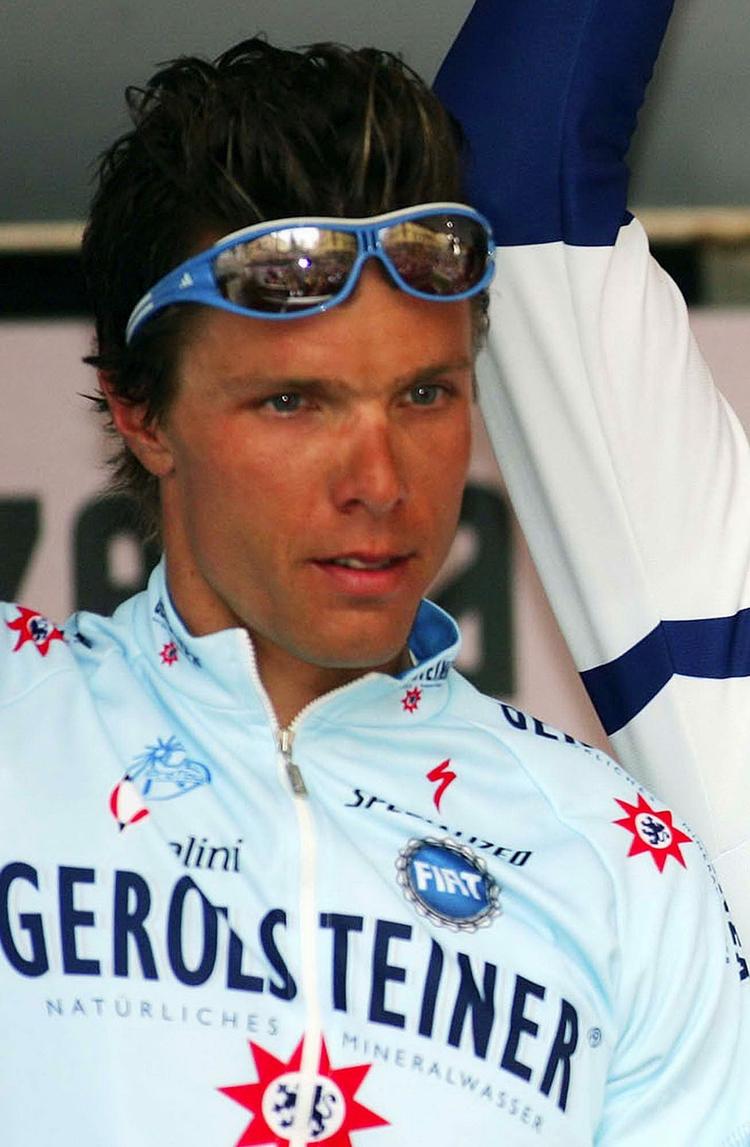 Danilo Hondo jublede for tidligt. Arkivfoto. 