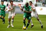 Grafite sikrede Wolfsburg en sejr, da han scorede to mål mod Bayer Leverkusen. 