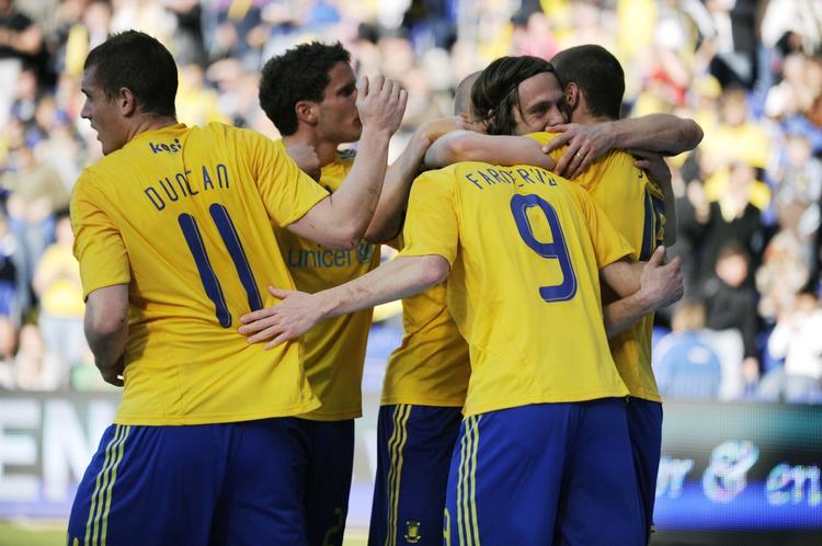 Der var gang i netmaskerne på Brøndby Stadion, da hjemmeholdet tog imod SønderjyskE. 