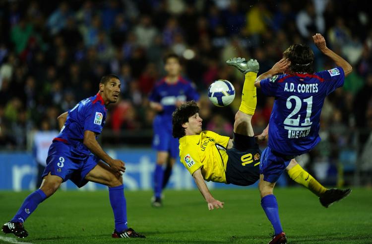 Med sit sejrsmål mod Getafe har Lionel Messi scoret 20 mål for Barcelona i den sæsons La Primera. Klubkammeraten Samuel Eto'o har dog lavet 26 mål. 