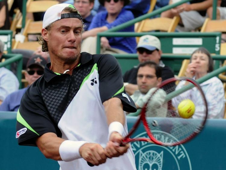 Ifølge en australsk avis spiller Lleyton Hewitt meget nødigt Davis Cup-kampe mod Indien i byen Chennai. Arkivfoto. 