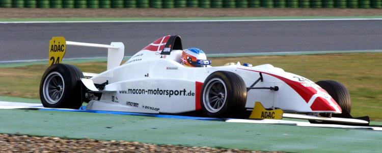 Marco L. Sørensen kom beskedent fra start i Formel Renault Eurocup. Arkivfoto. 