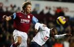 Martin Laursen er savnet i Aston Villas forsvar. Arkivfoto. 