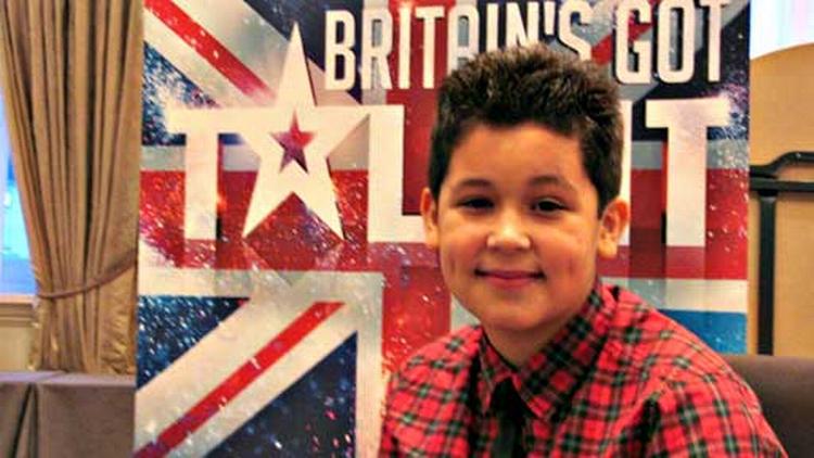 Shaheen Jafargholi fik stående klapsalver fra alle tre dommere i talentshowet. Det sker meget sjældent. Pressefoto: Britain's Got Talent. 