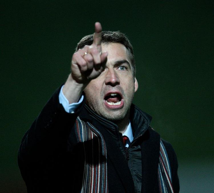 AaB's assistenttræner Allan Kuhn. Arkivfoto. 